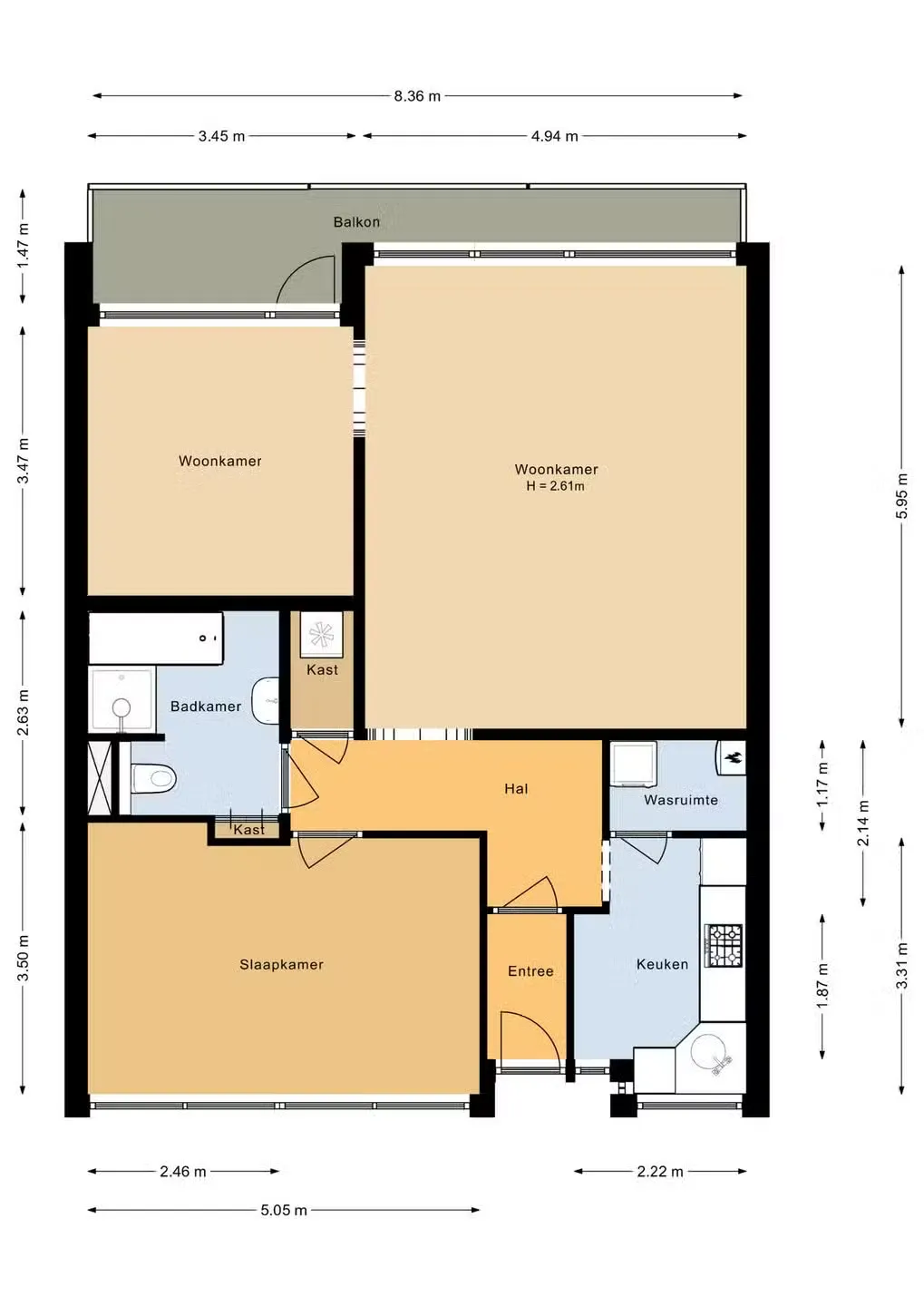 Foto van een appartement in Gouda (10)