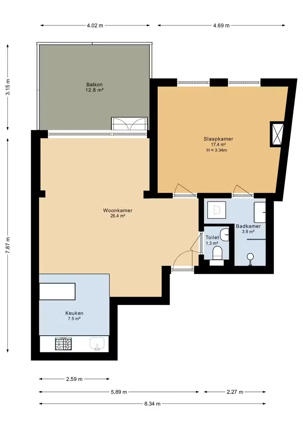Foto van een appartement in Utrecht (10)