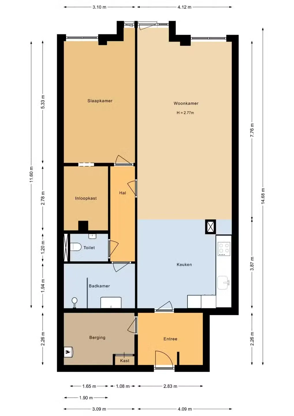 Foto van een appartement in Gouda (10)