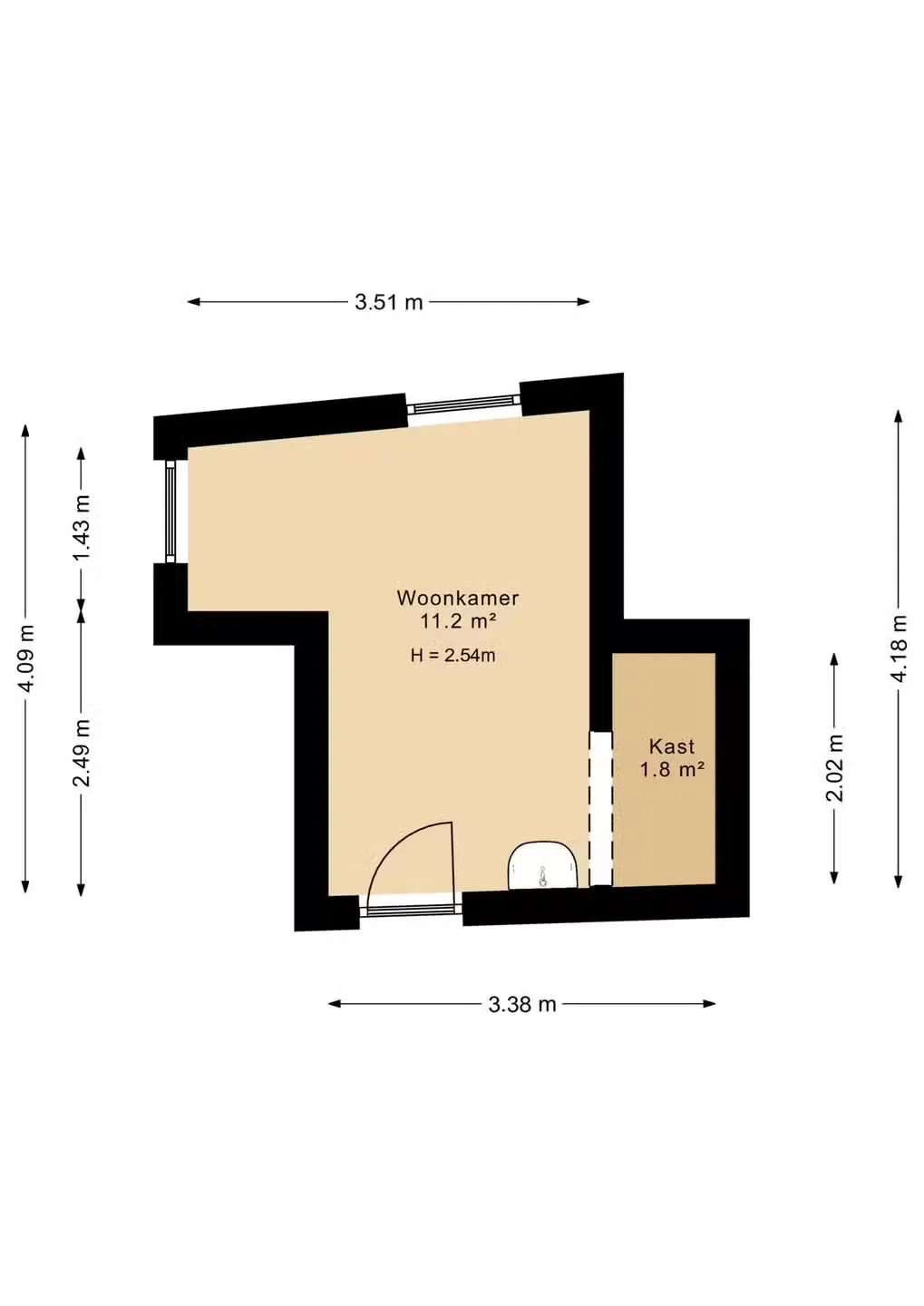 Foto van een appartement in Alphen aan den Rijn (7)