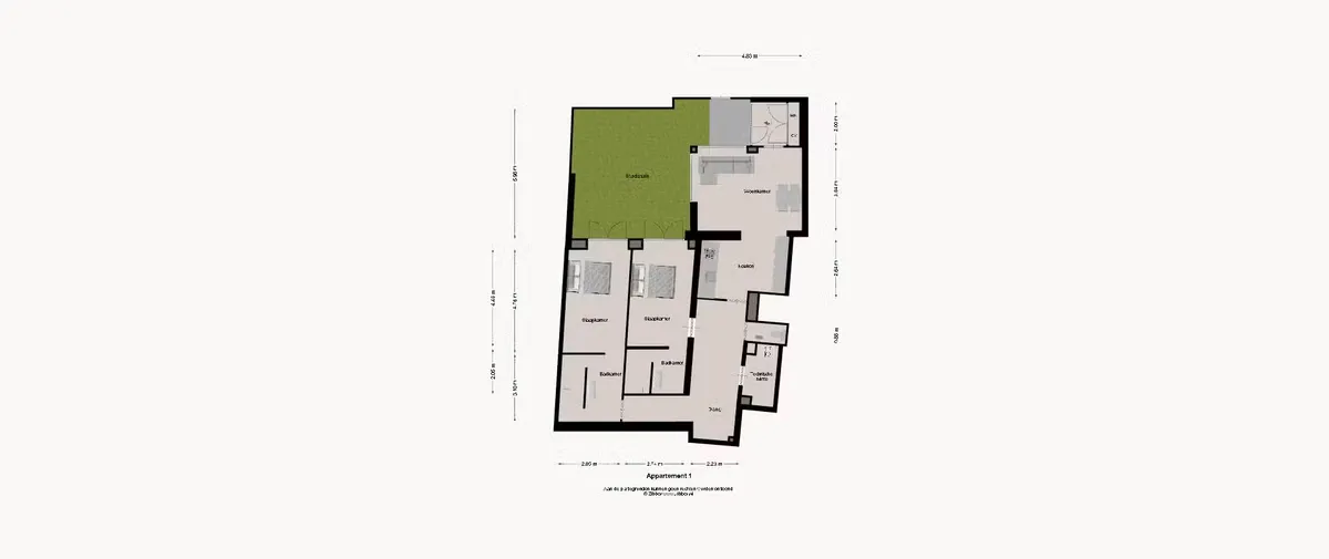 Foto van een appartement in Goes (10)
