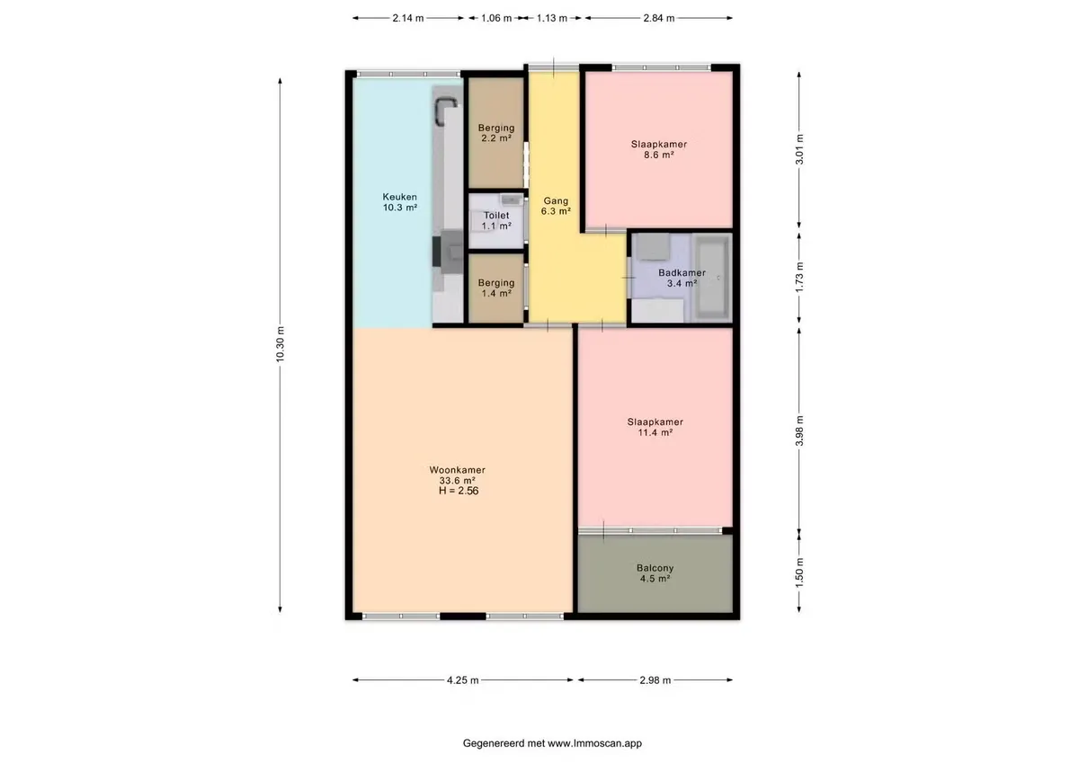 Foto van een appartement in Utrecht (10)