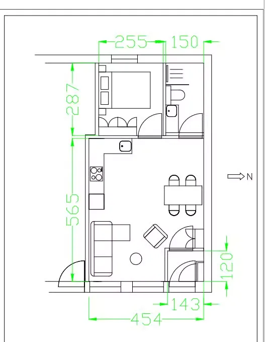 Foto van een appartement in Leens (10)